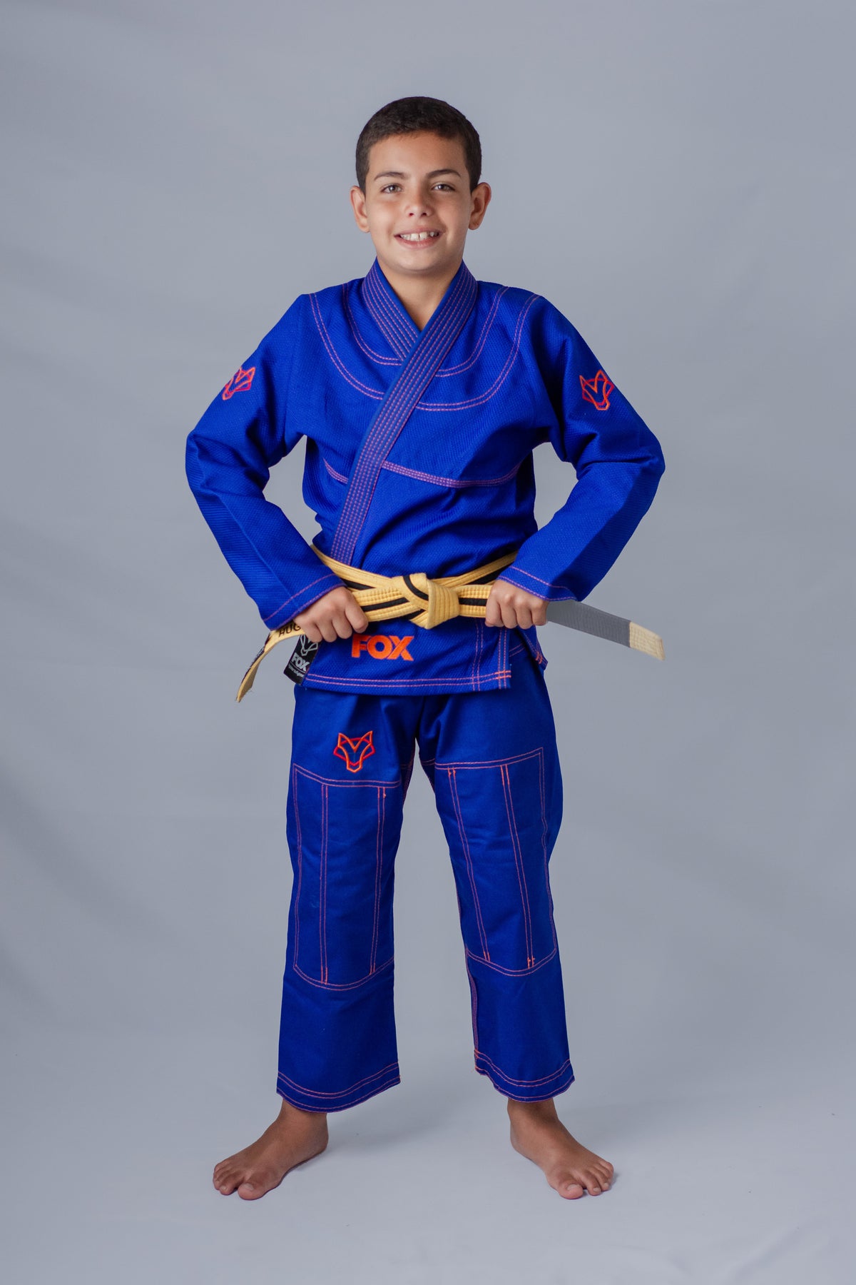 Kimono Masculino Kids Fox™ - Azul