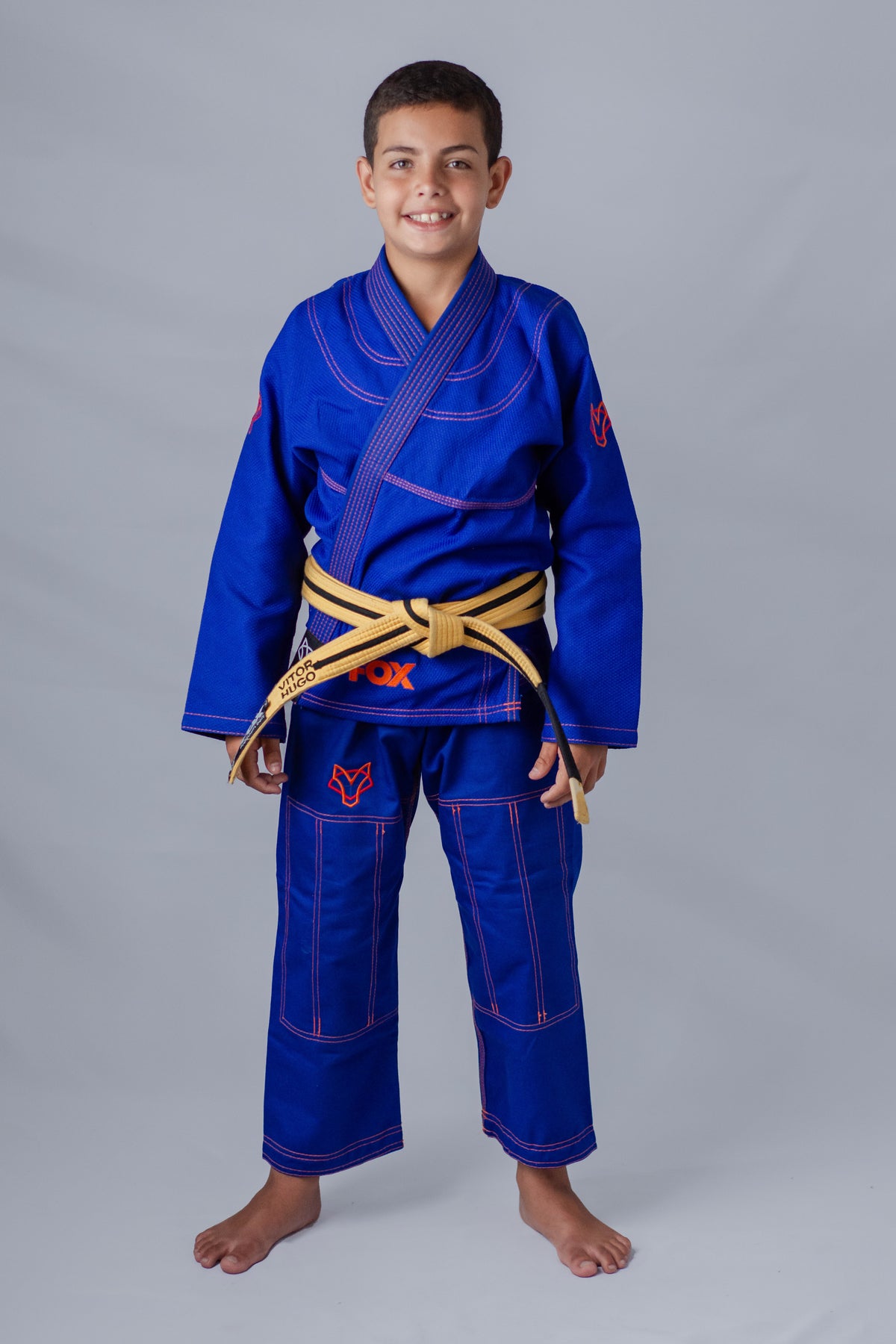 Kimono Masculino Kids Fox™ - Azul