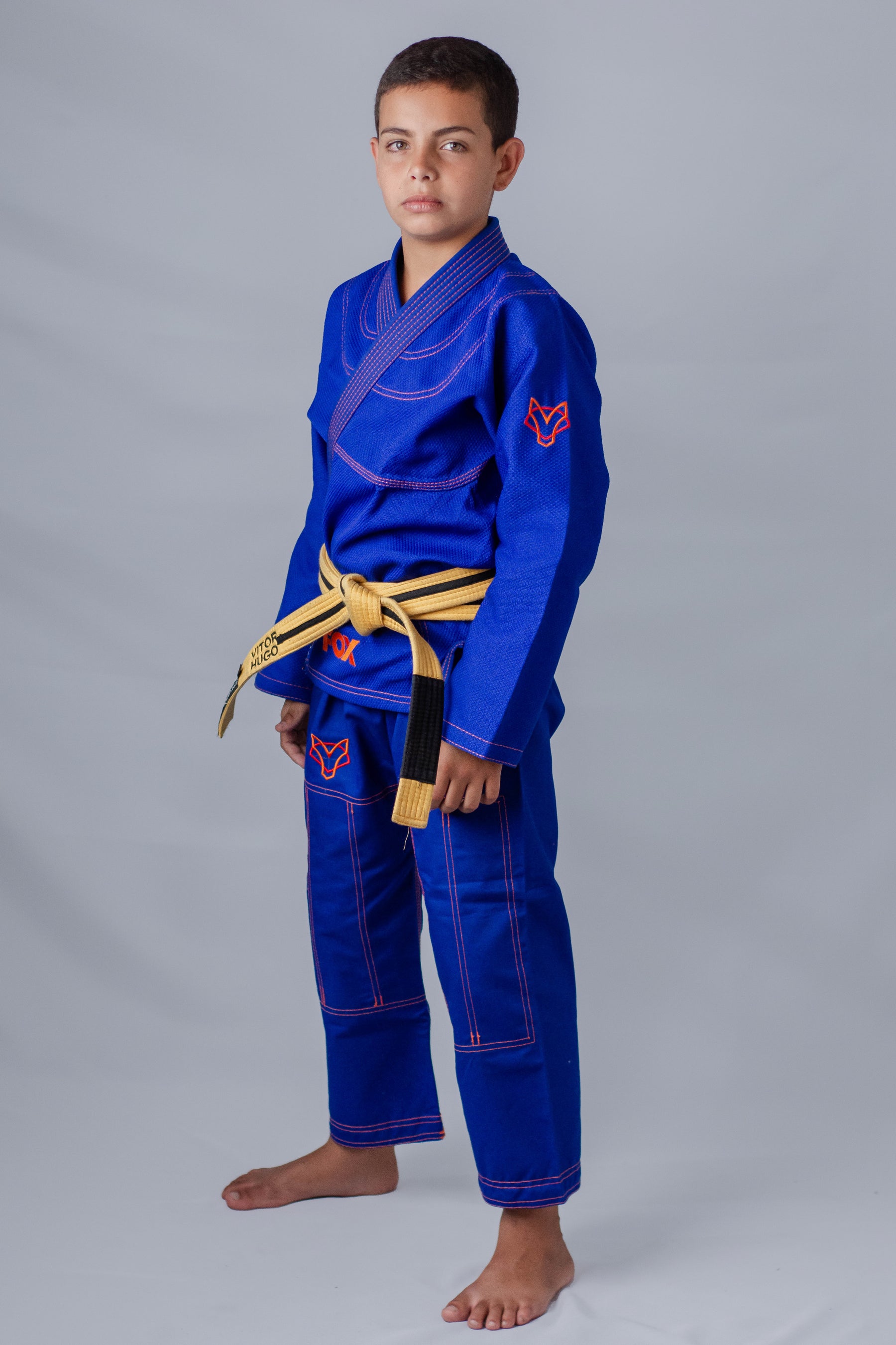 Kimono Masculino Kids Fox™ - Azul
