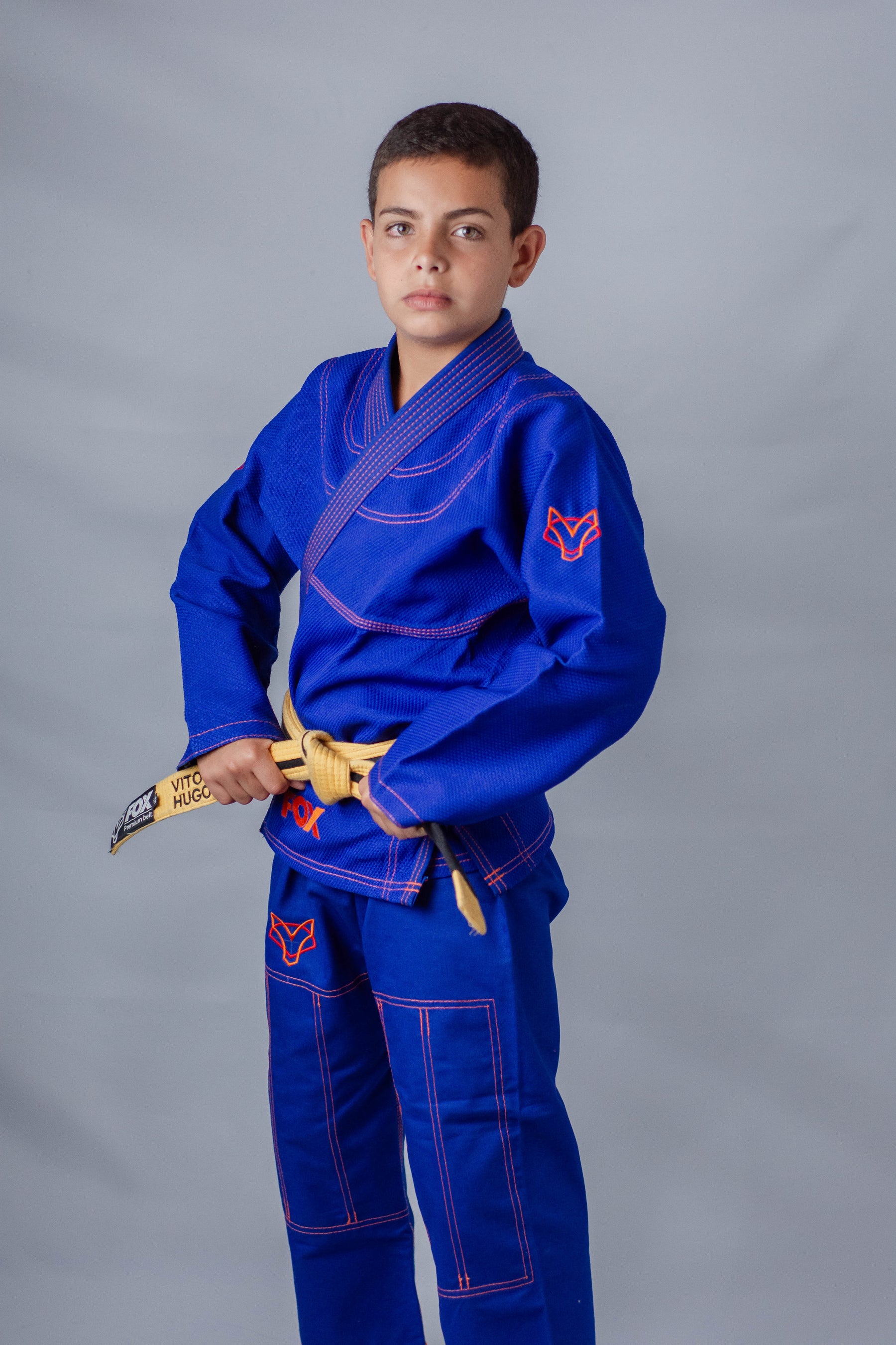 Kimono Masculino Kids Fox™ - Azul