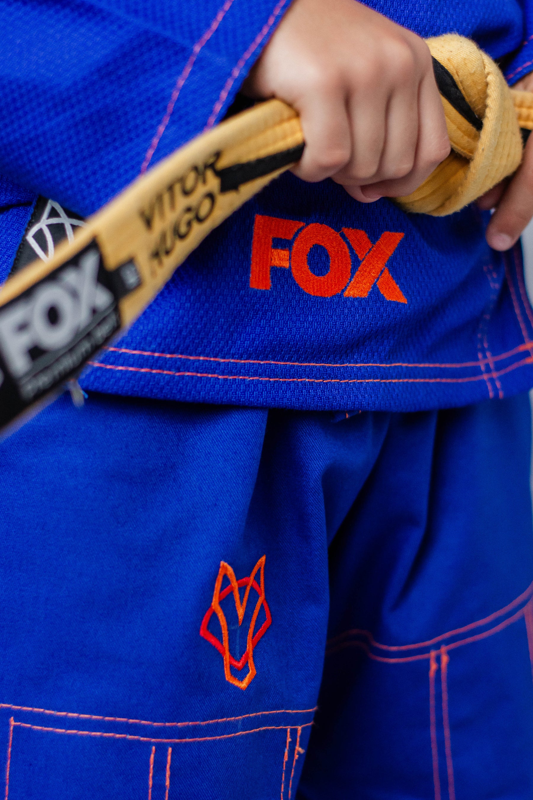 Kimono Masculino Kids Fox™ - Azul