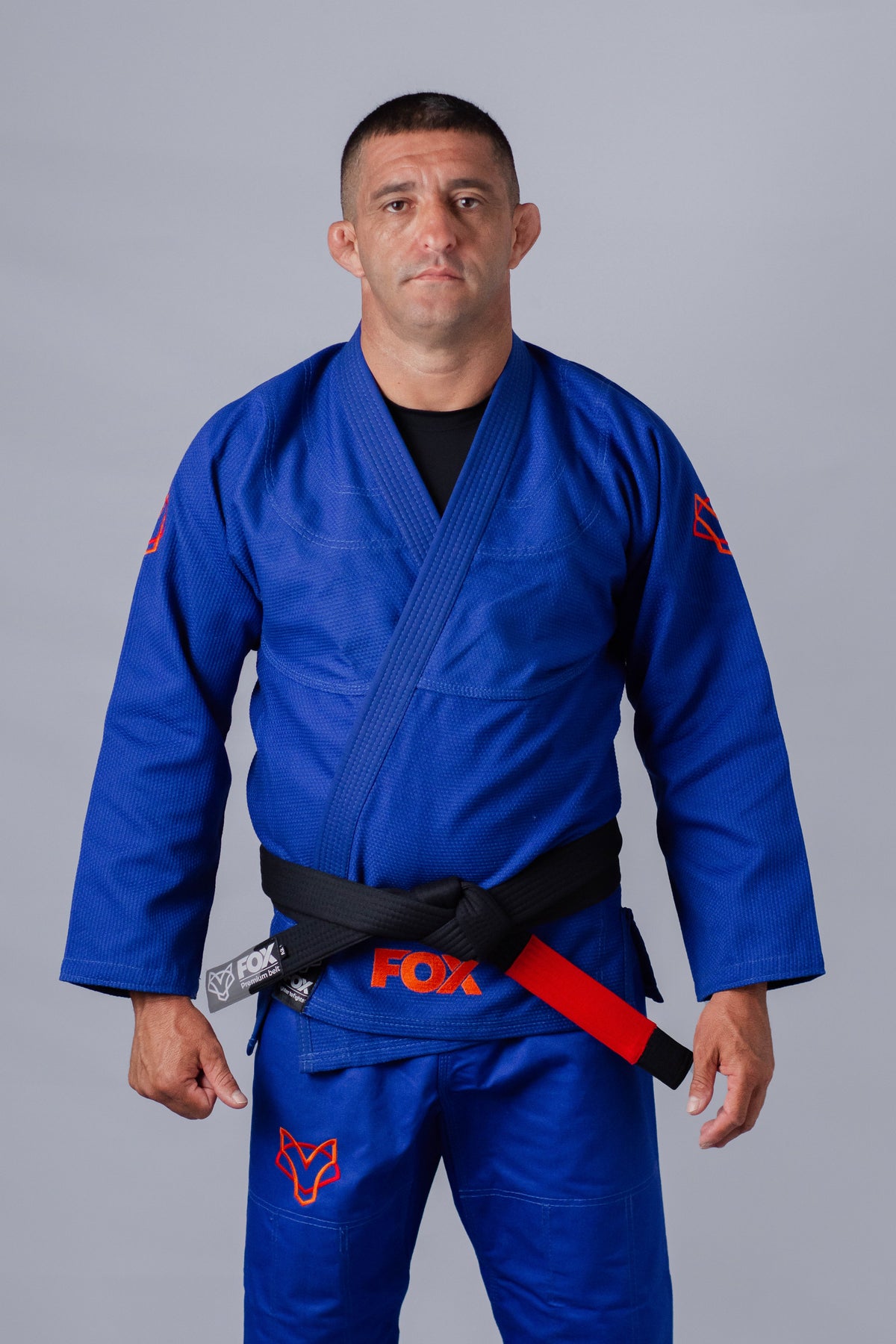 Kimono OldSchool Fox - Azul