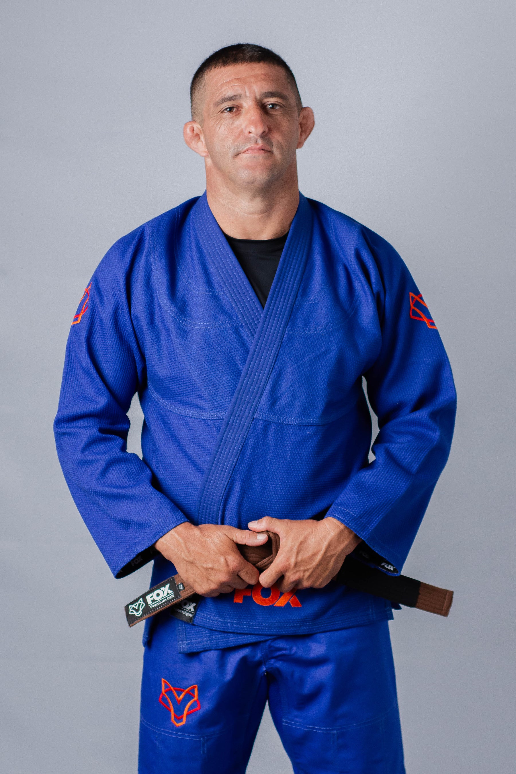 Kimono OldSchool Fox - Azul