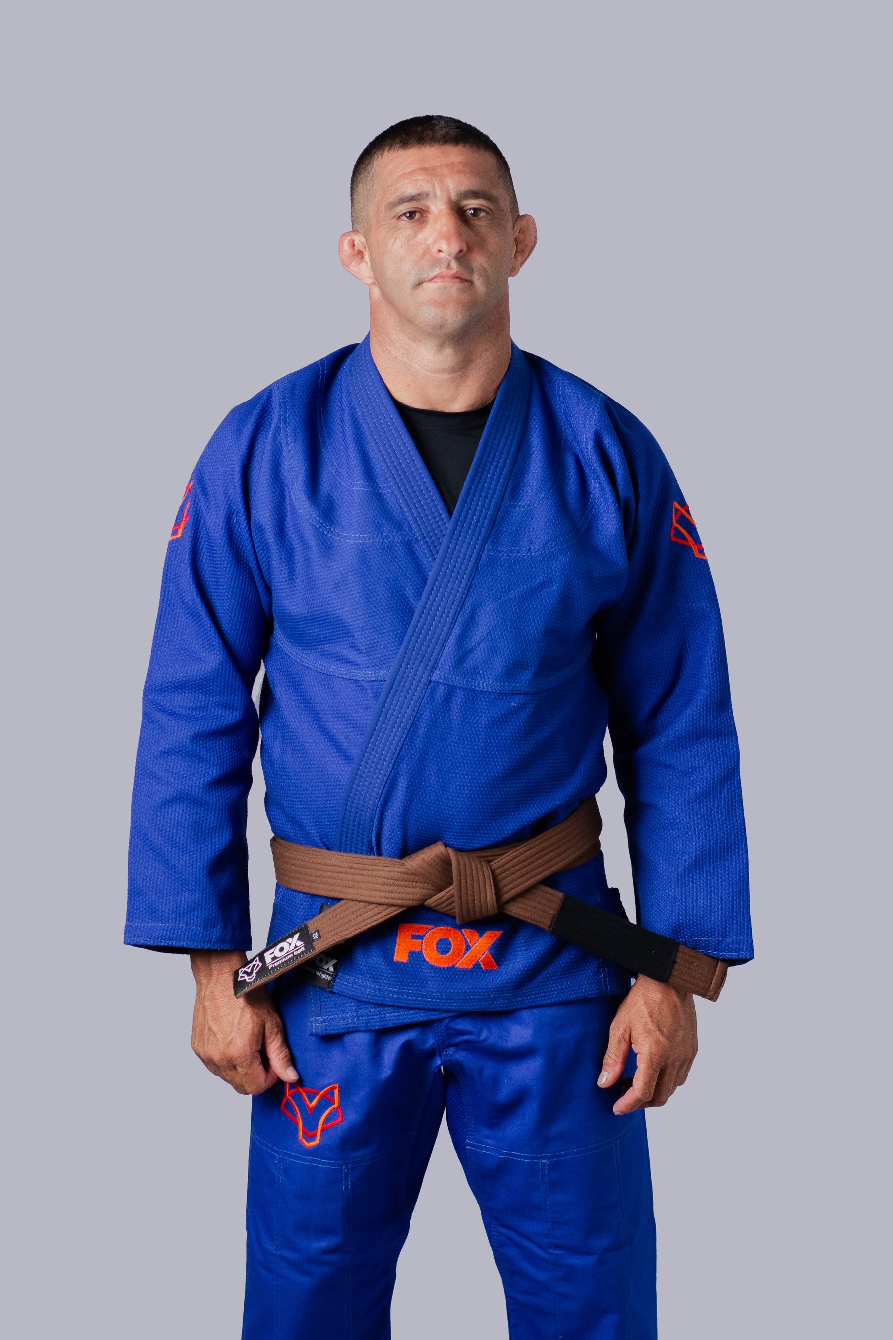 Kimono OldSchool Fox - Azul