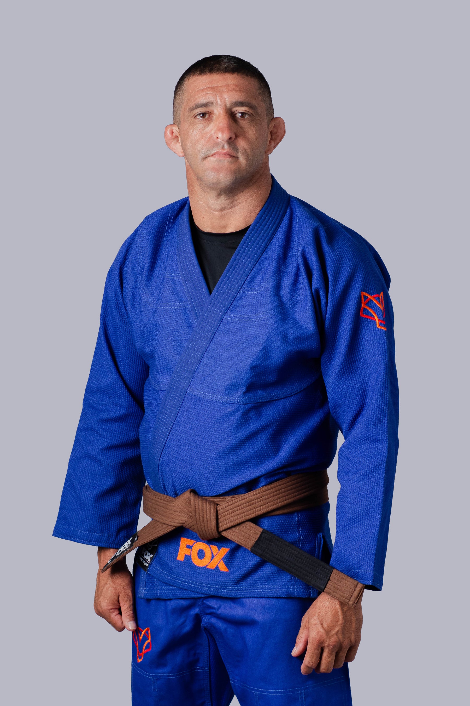 Kimono OldSchool Fox - Azul