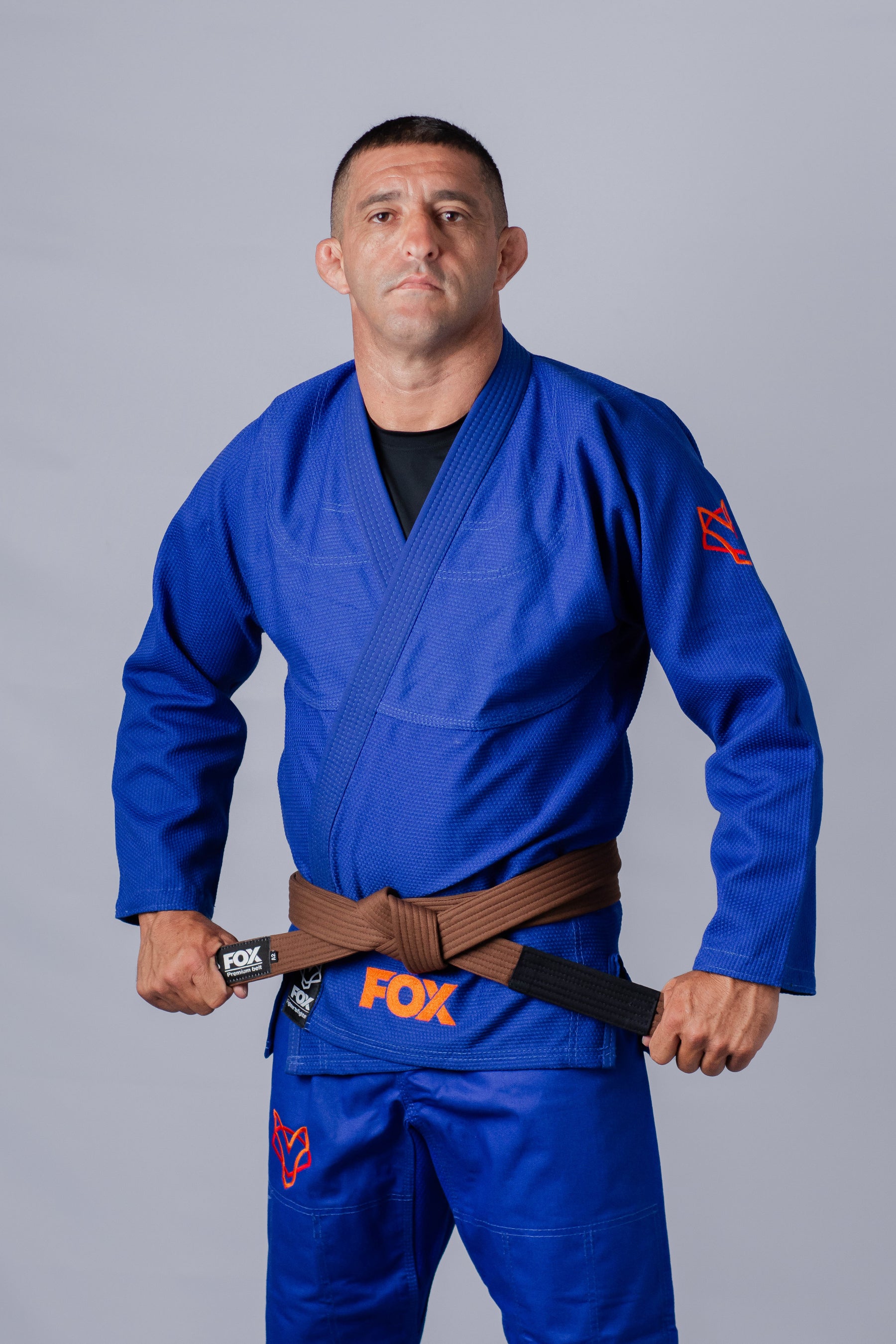 Kimono OldSchool Fox - Azul