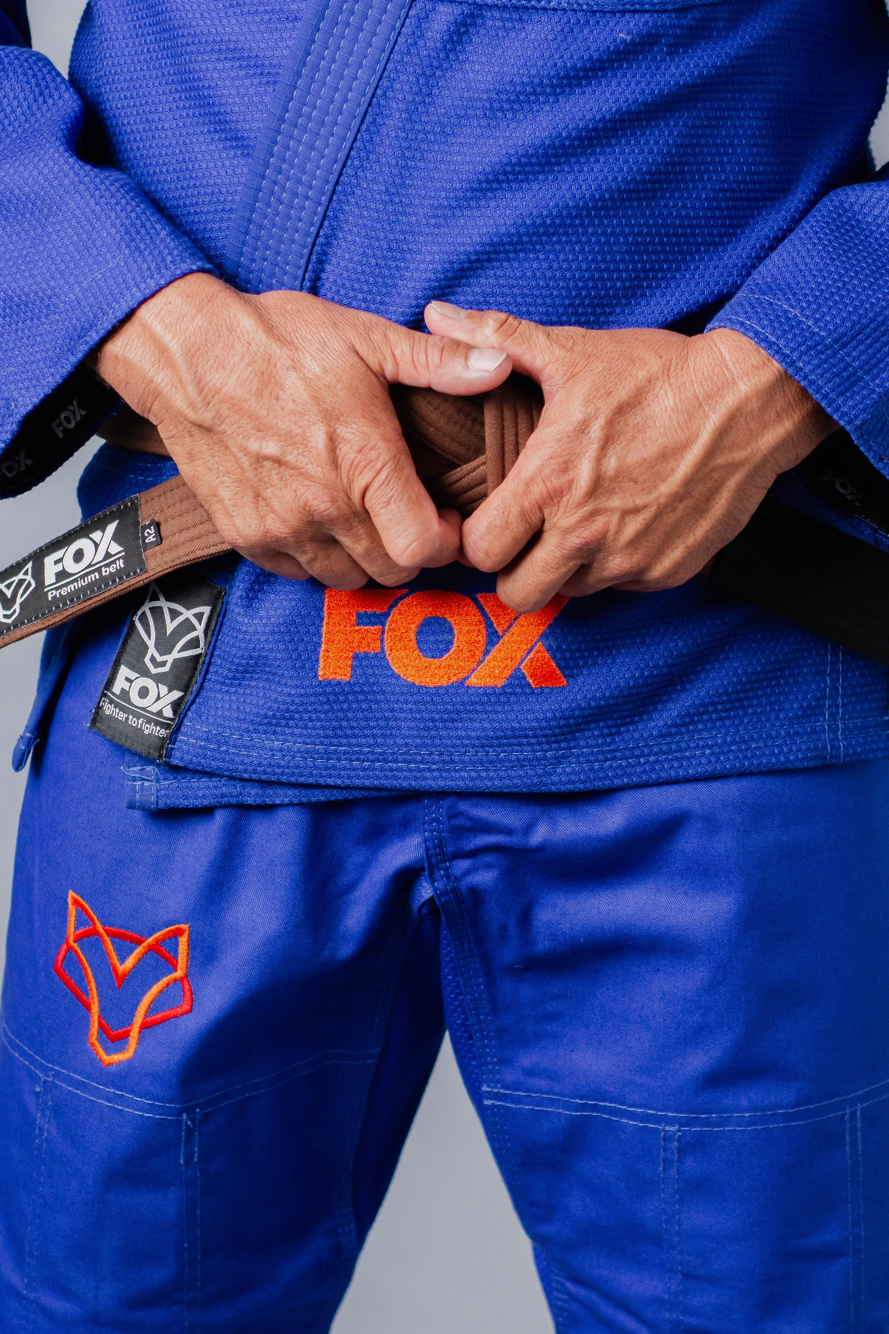 Kimono OldSchool Fox - Azul