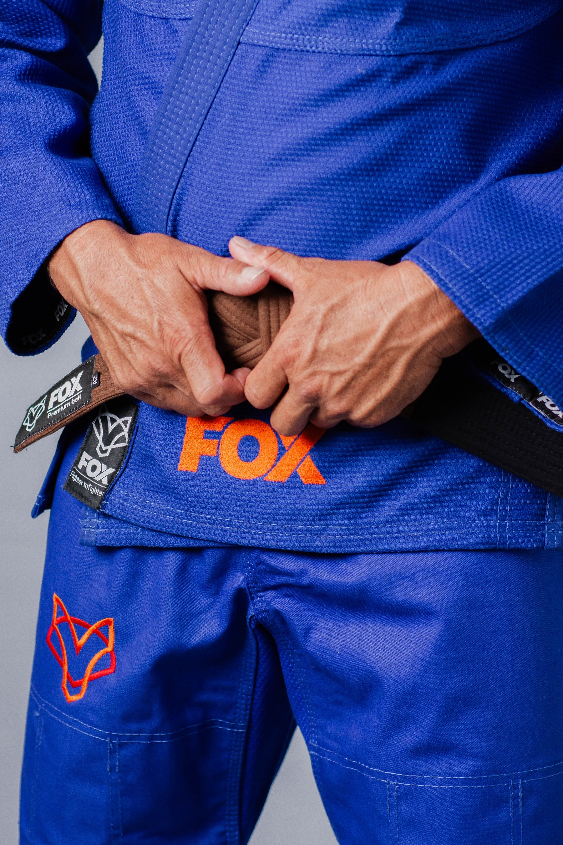 Kimono OldSchool Fox - Azul