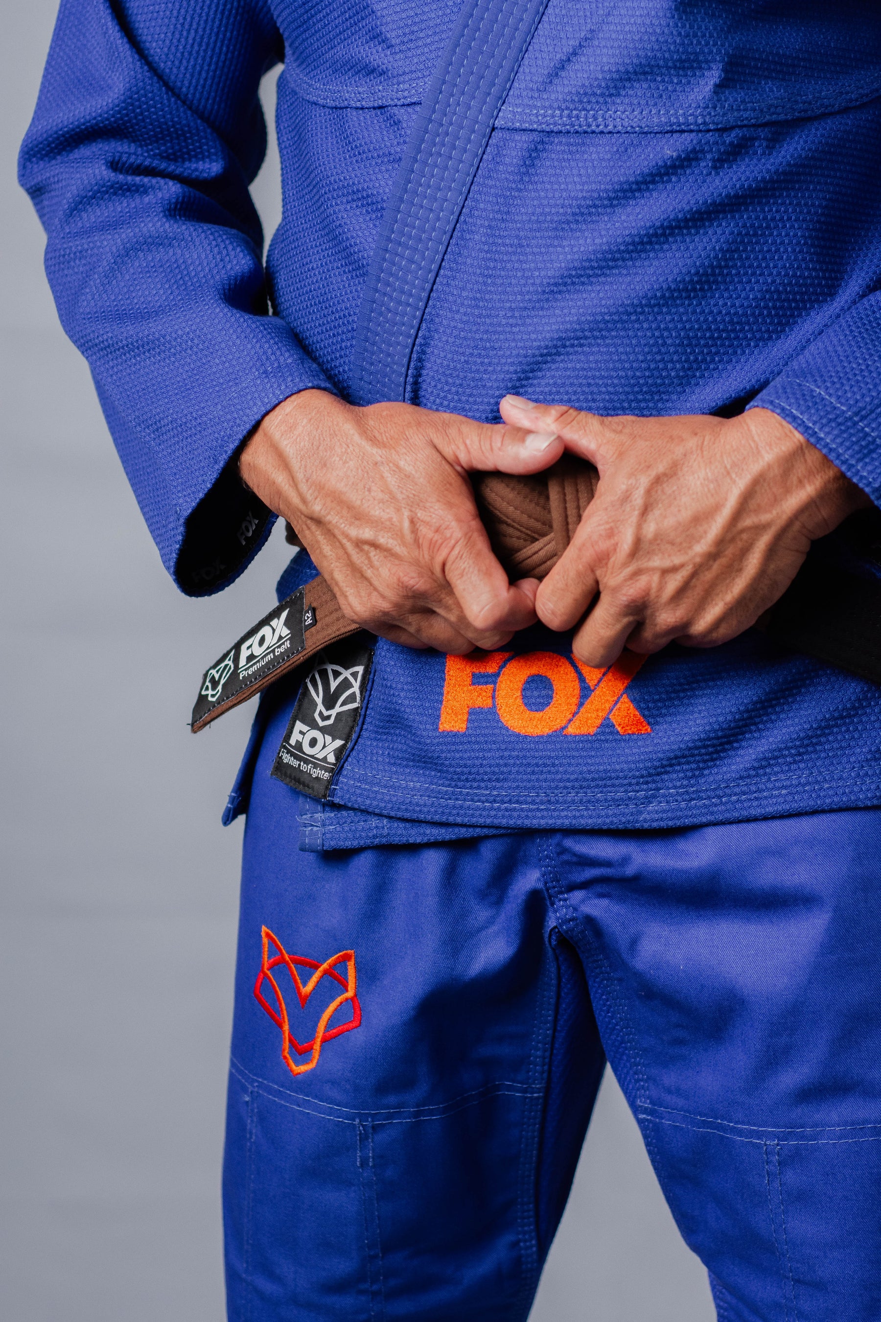 Kimono OldSchool Fox - Azul