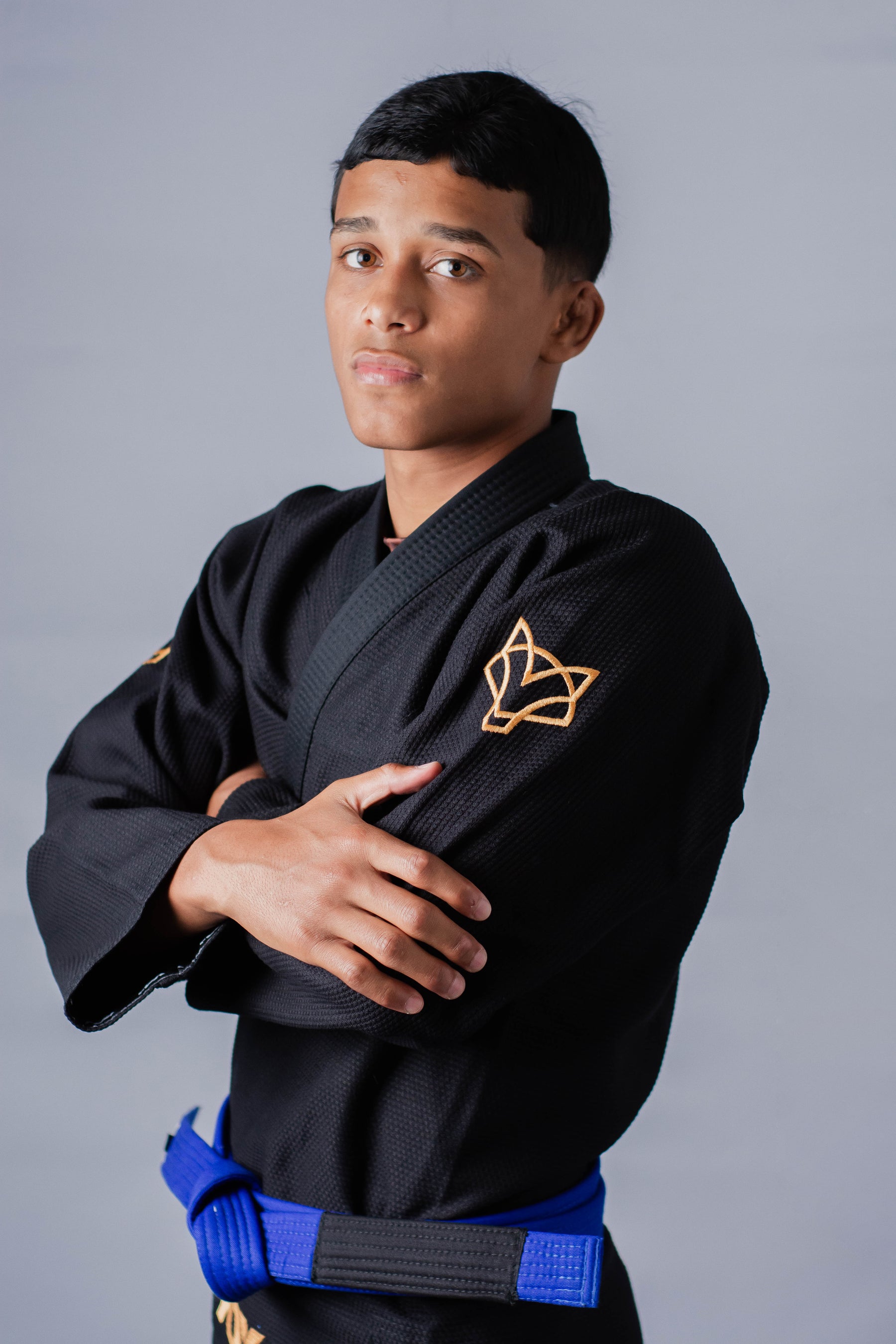 Kimono Legendary Fox - Preto com Dourado
