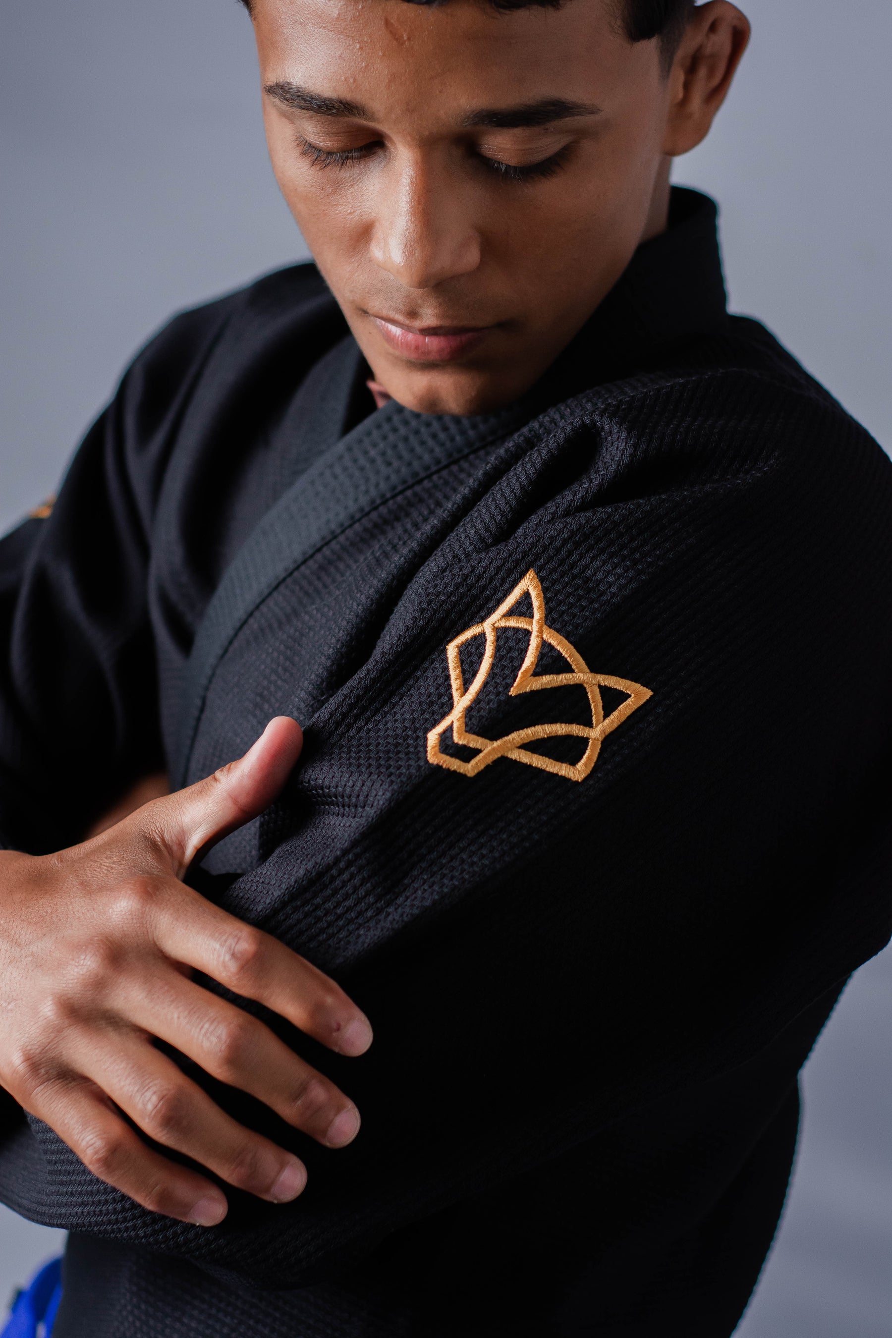 Kimono Legendary Fox - Preto com Dourado