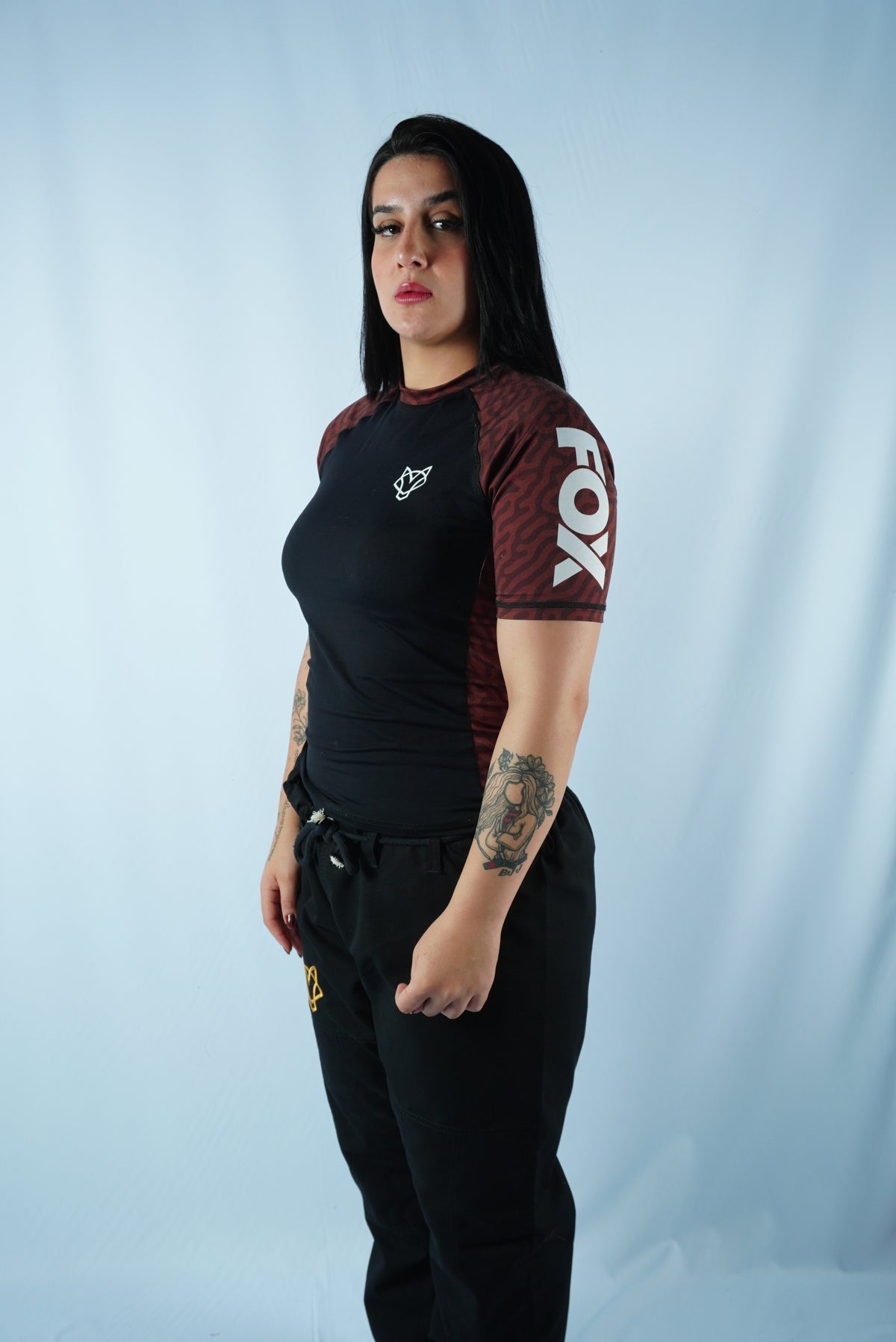 Rash Guard Jiu-jitsu Unissex No-Gi Adulto Fox