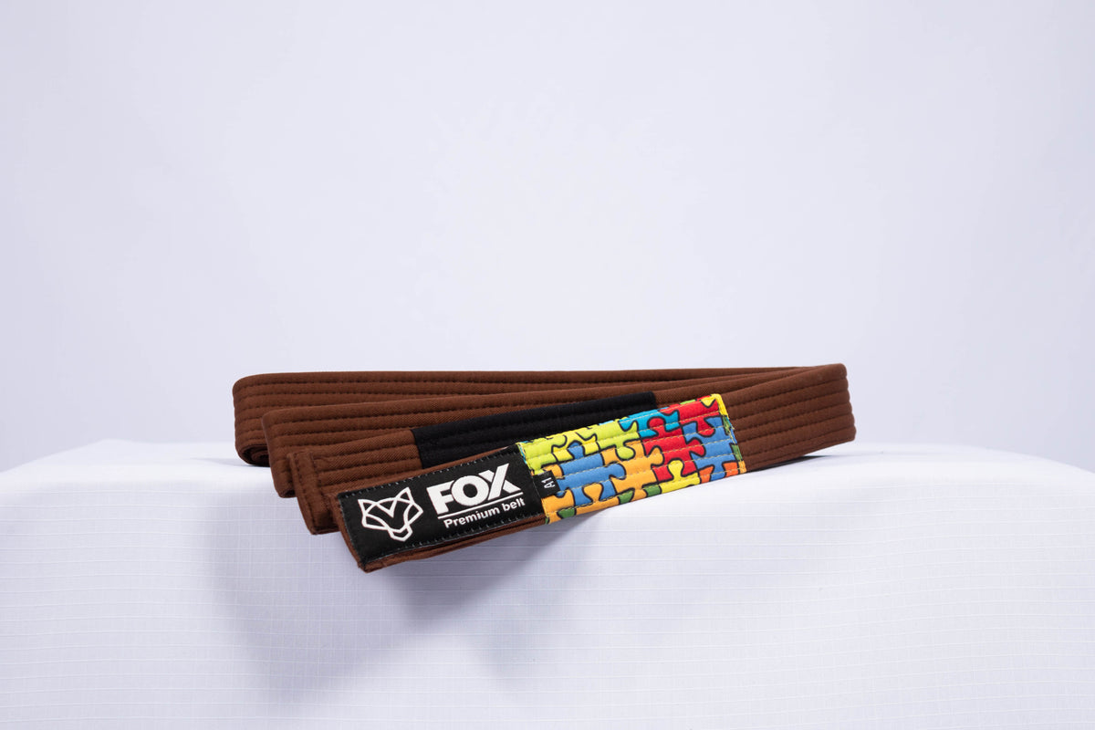 Bordado Personalizado para Faixa de Jiu-jitsu Fox