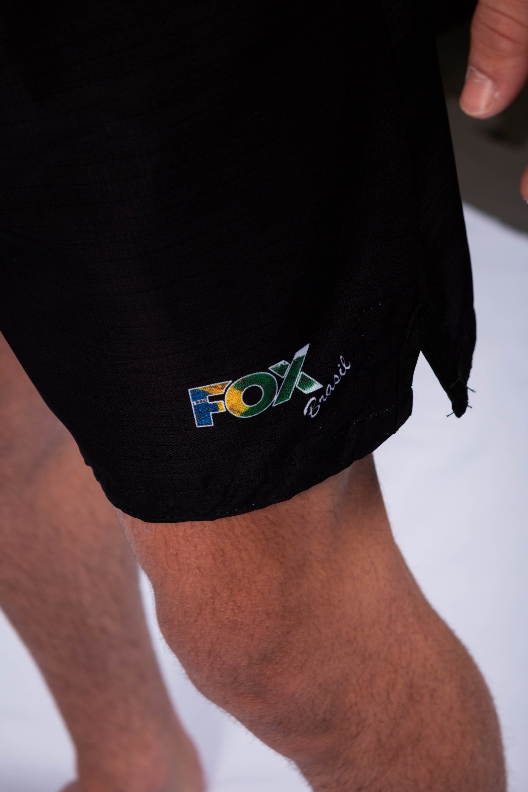 Bermuda No-Gi Jiu-Jitsu FOX FW Brasil Preta Ripstop