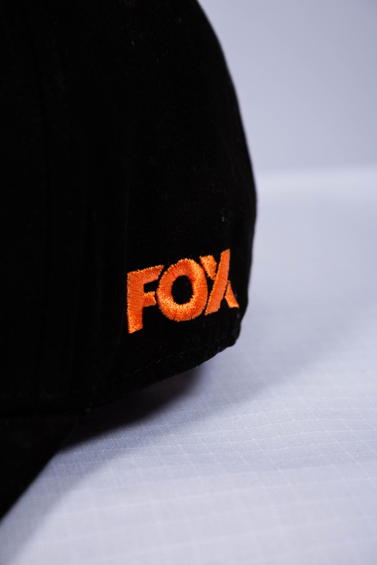 Boné Jiu-Jitsu FOX FW Preto Bordado Laranja (Assinatura Laranja)