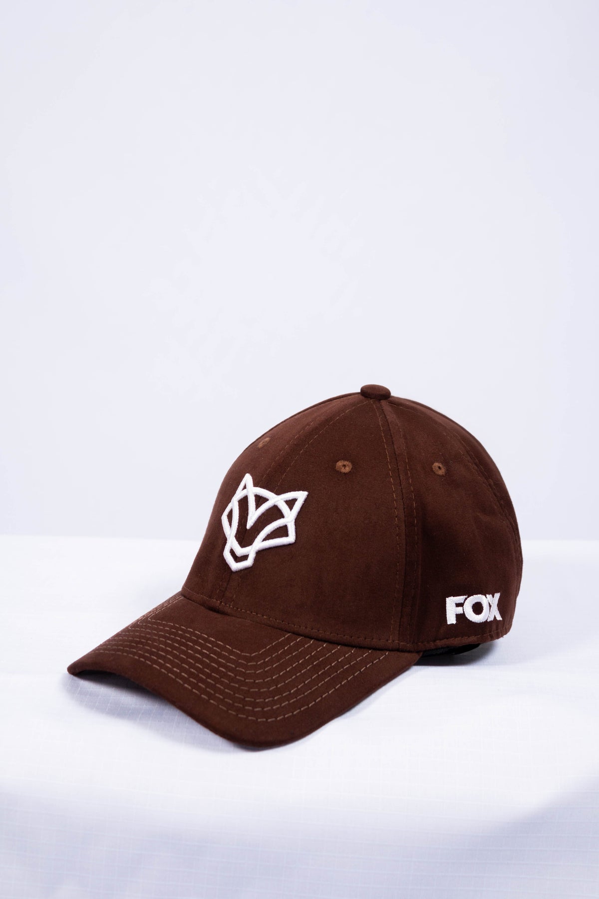 Boné Jiu-Jitsu FOX FW Marrom Bordado Branco