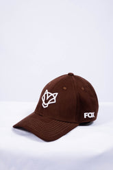 Boné Jiu-Jitsu FOX FW Marrom Bordado Branco