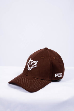 Boné Jiu-Jitsu FOX FW Marrom Bordado Branco