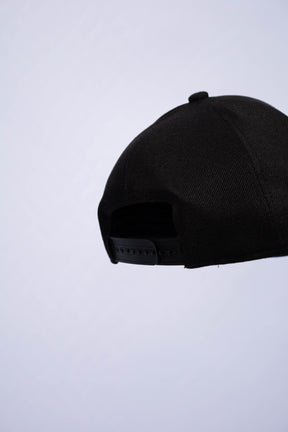 Boné Jiu-Jitsu FOX FW Preto Logo Emborrachado Laranja (Assinatura Branca)