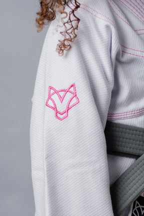 Kimono Feminino Kids Fox™ - Branco