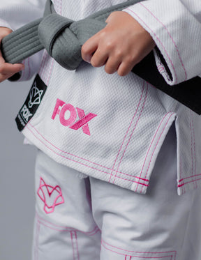 Kimono Feminino Kids Fox™ - Branco