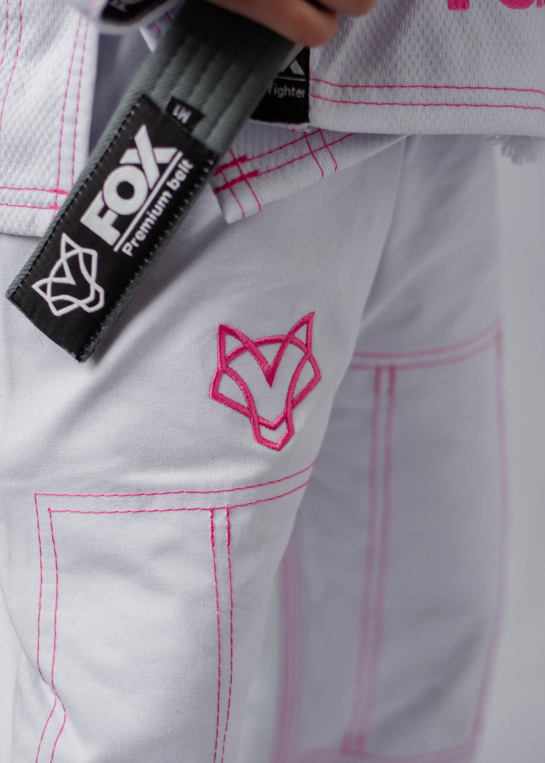 Kimono Feminino Kids Fox™ - Branco