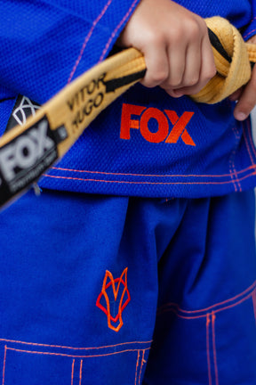 Kimono Masculino Kids Fox™ - Azul