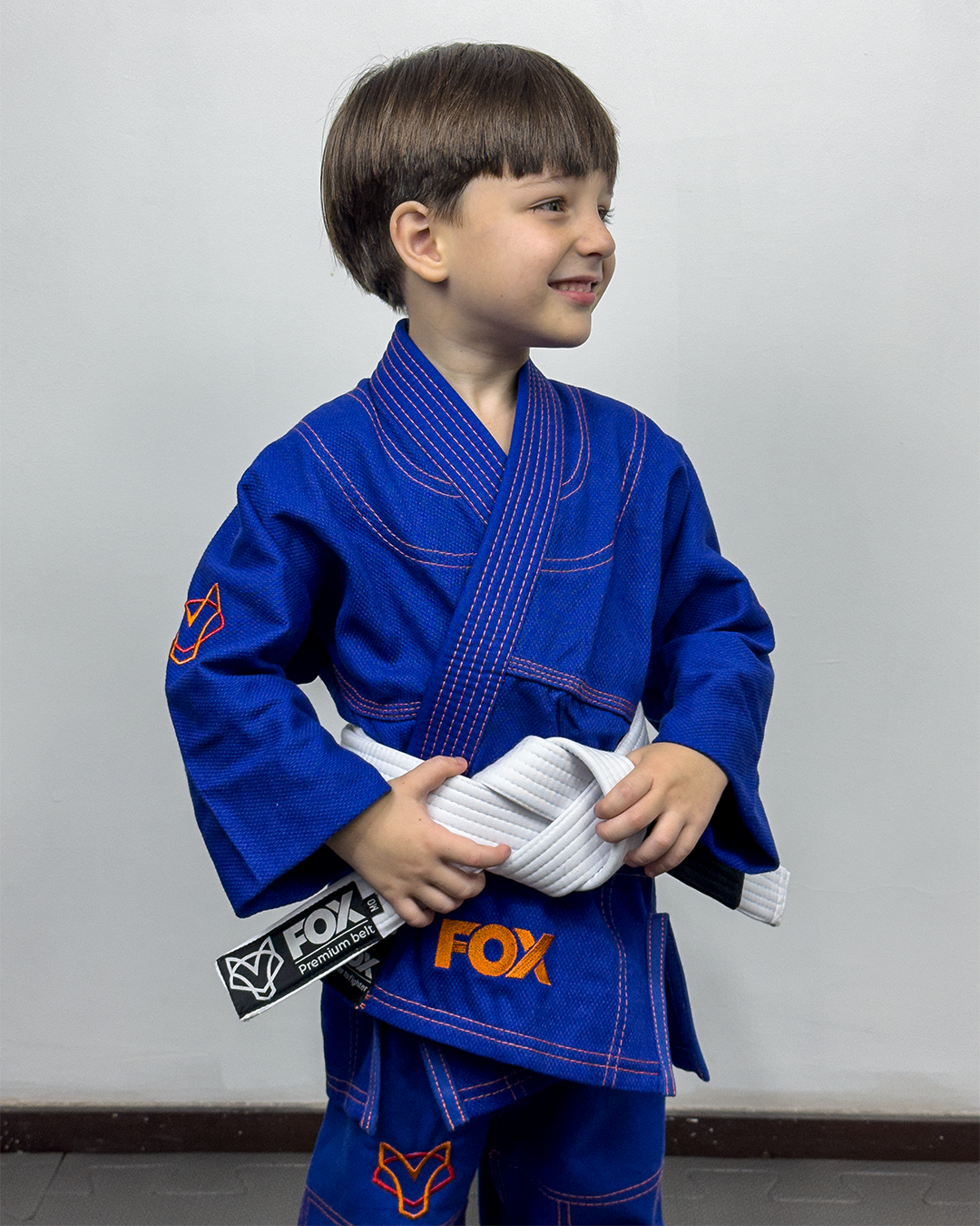 Kimono Masculino Kids Fox™ - Azul